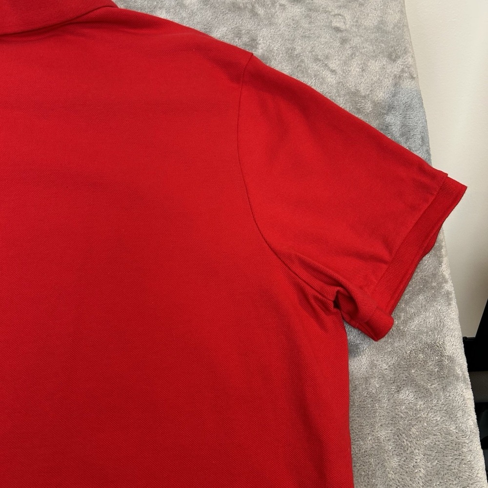 Polo Ralph Lauren Men's Big Tall 2XL Red Short Sleeve Classic Fit Polo Shirt - Picture 10 of 16